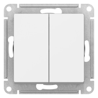 ATN000151 - AtlasDesign 2-клавишный ВЫКЛЮЧАТЕЛЬ, схема 5, 10АХ, механизм, БЕЛЫЙ ATN000151 - AtlasDesign 2-клавишный ВЫКЛЮЧАТЕЛЬ, схема 5, 10АХ, механизм, БЕЛЫЙ