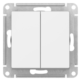 ATN000165 - AtlasDesign 2-клавишный ПЕРЕКЛЮЧАТЕЛЬ, схема 6, 10АХ, механизм, БЕЛЫЙ ATN000165 - AtlasDesign 2-клавишный ПЕРЕКЛЮЧАТЕЛЬ, схема 6, 10АХ, механизм, БЕЛЫЙ
