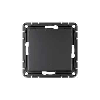 SBDV-00196 - ATLASDESIGN SMART 1-клавишный ВЫКЛЮЧАТЕЛЬ с подсветкой, Zigbee, сх.1, L+N, 10А, механизм, КАРБОН, ATN001013Z SBDV-00196 - ATLASDESIGN SMART 1-клавишный ВЫКЛЮЧАТЕЛЬ с подсветкой, Zigbee, сх.1, L+N, 10А, механизм, КАРБОН, ATN001013Z